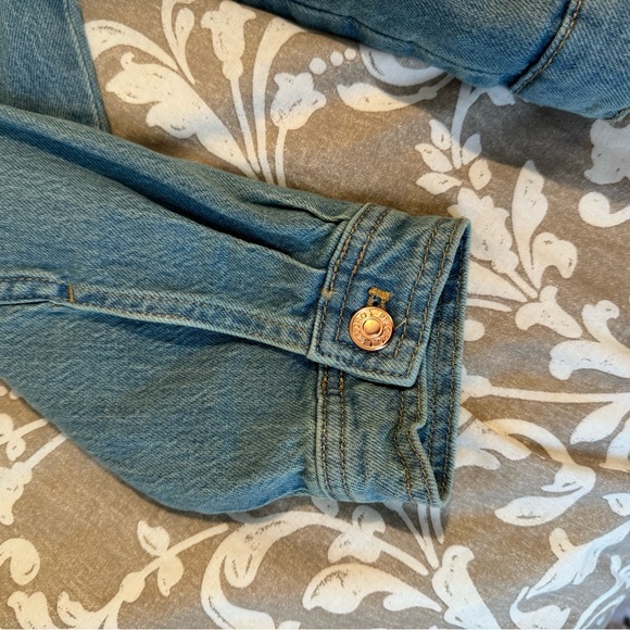 Pilcro Anthropologie Jean Jacket Size Medium New, Never Worn - Picture 4 of 5